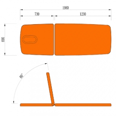 Medical Electric Table | Camino Treatment Russell Adjustable Clinic Bed