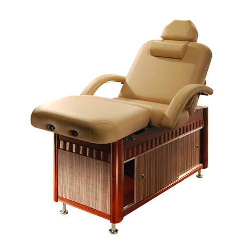 Super Luxury Backrest Wooden Salon Spa Beauty Bed | High Grade Massage Table