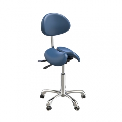 Profession Ergonomic Tilt Assistant Dentist Doctor Chair Saddle Dental Stool