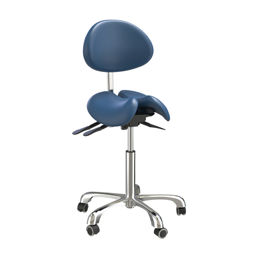 MS14D-2 Therapist Chair Stool Saddle Bar Stool Salon Saddle Chair