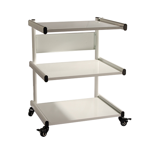 3- Shelf Metal Trolley Barber