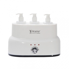 Three Bottle Massage Oil Warmer Set for Hot Massage Treatment Therapy Accessories China Manufacturer