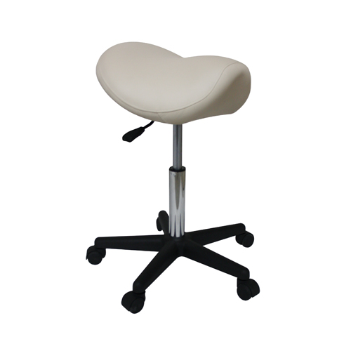 MS12 Saddle Stool with Nylon Base clinical dentist stool dentist office stool