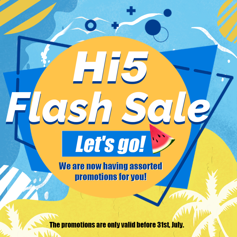 Hi5 July Promotion! Flash Sale！Smart Massagers for Pain Relief and Pressure Releasing