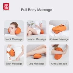 Hi5 HiPod Shiatsu Kneading Massage Pillow Massager Neck and Back Massager Home Use
