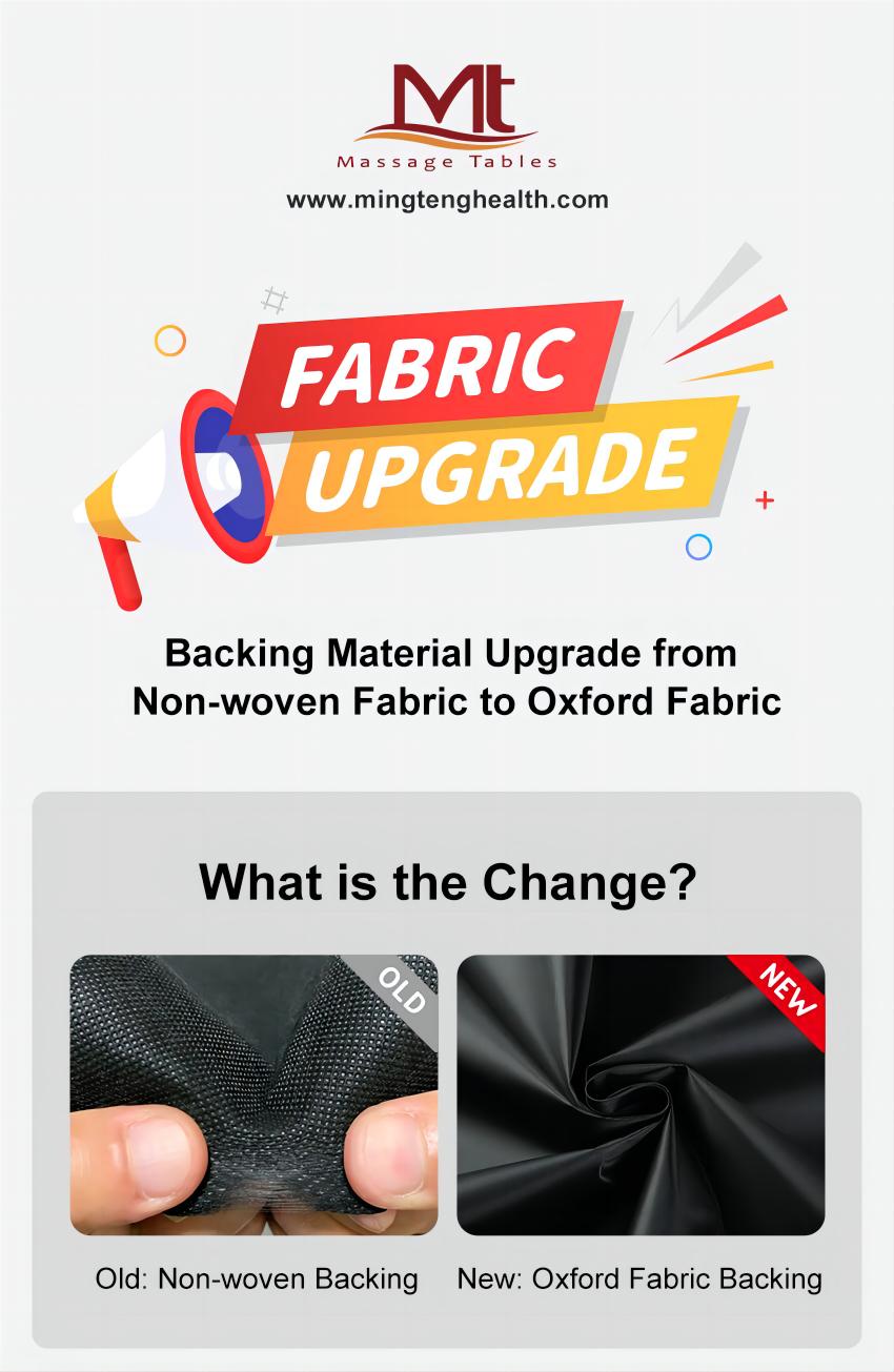 Backing Material Upgrade to Oxford Fabric