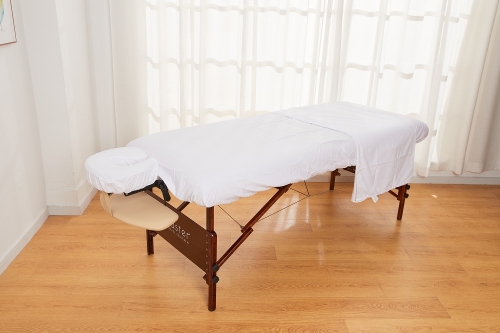 Universal-Size Microfiber Massage Table 3pcs Cover Set