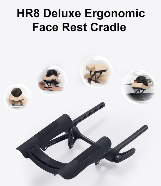 Deluxe Universal Size Face Cradle for Massage Table-Salon Bed Headrest Cradle
