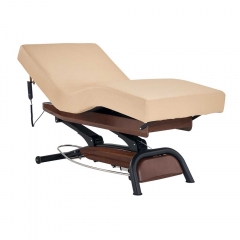 GoodWill-Deluxe Powerlift Electric Luxury SPA Salon Bed Walnut