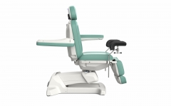 Luco-371B Electric Gynecology OB GYN Exam Chair Stirrups Swivel Exam Chair