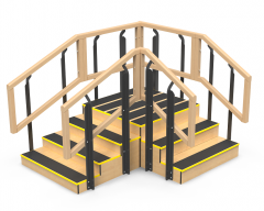Convertible Space Saver Training Staircase