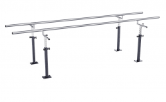 7' Floor Mounted Adjustable Parallel Bars – Heavy Duty | 350 lbs