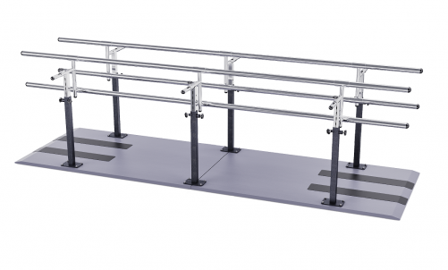 10' Height & Width Adjustable Parallel Bars – MPB10 | Wide Platform