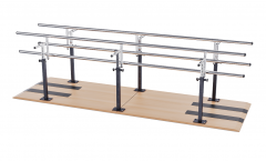 10' Height & Width Adjustable Parallel Bars – MPB10 | Wide Platform