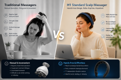 H1 Standard Hands Free Scalp and Neck Massager
