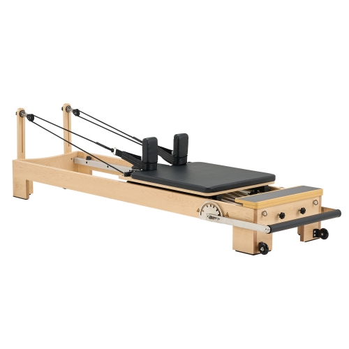 Commercial Fixed Maple Wood Pilates Core Reformer Bed for Yoga Studio & Home Training