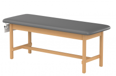 CLINIC-2 SERIES HARDWOOD LEG SUPPORT TREATMENT TABLES FLAT TOP