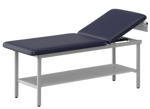 CLINIC-1 SERIES STEEL CONSTRUCTION TREATMENT TABLES WITH FULL SHELF