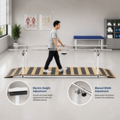 Electric Height Adjustable Parallel Bars for Advanced Gait Training