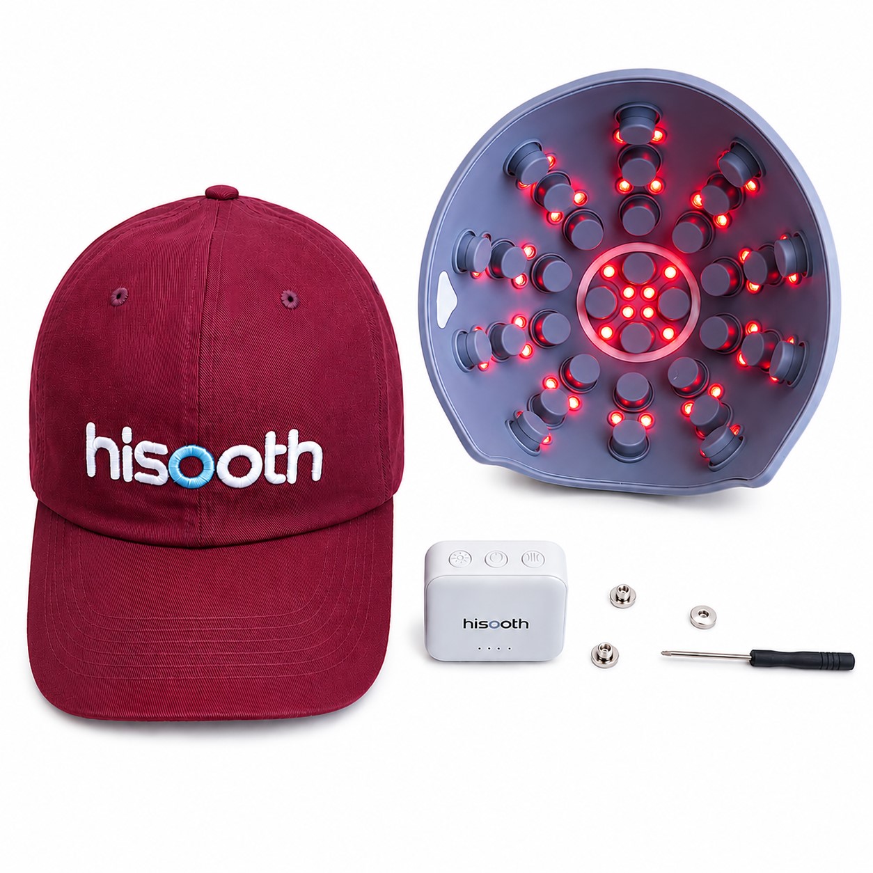 H3 Anti Loss Hair Regrowth Light Therapy Hair Growth Massage Scalp Cap