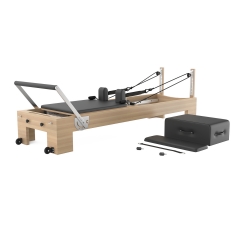 Wholesale Fixed Solid Maple Pilates Core Reformer, OEM Custom Private Label Wooden Pilates Equipment Made In China Factory