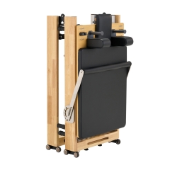 Foldable Rubber Wood Pilates Core Reformer Bed | China Factory Direct Supply Home Pilates Machine