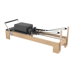 Wholesale Fixed Solid Maple Pilates Core Reformer, OEM Custom Private Label Wooden Pilates Equipment Made In China Factory