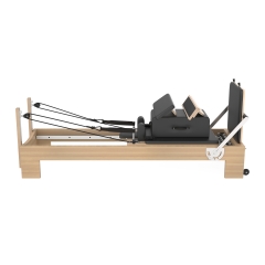 Wholesale Fixed Solid Maple Pilates Core Reformer, OEM Custom Private Label Wooden Pilates Equipment Made In China Factory