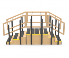 Convertible Space Saver Training Staircase | Professional Rehabilitation Stairs Manufacturer