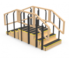 Convertible Space Saver Training Staircase | Professional Rehabilitation Stairs Manufacturer