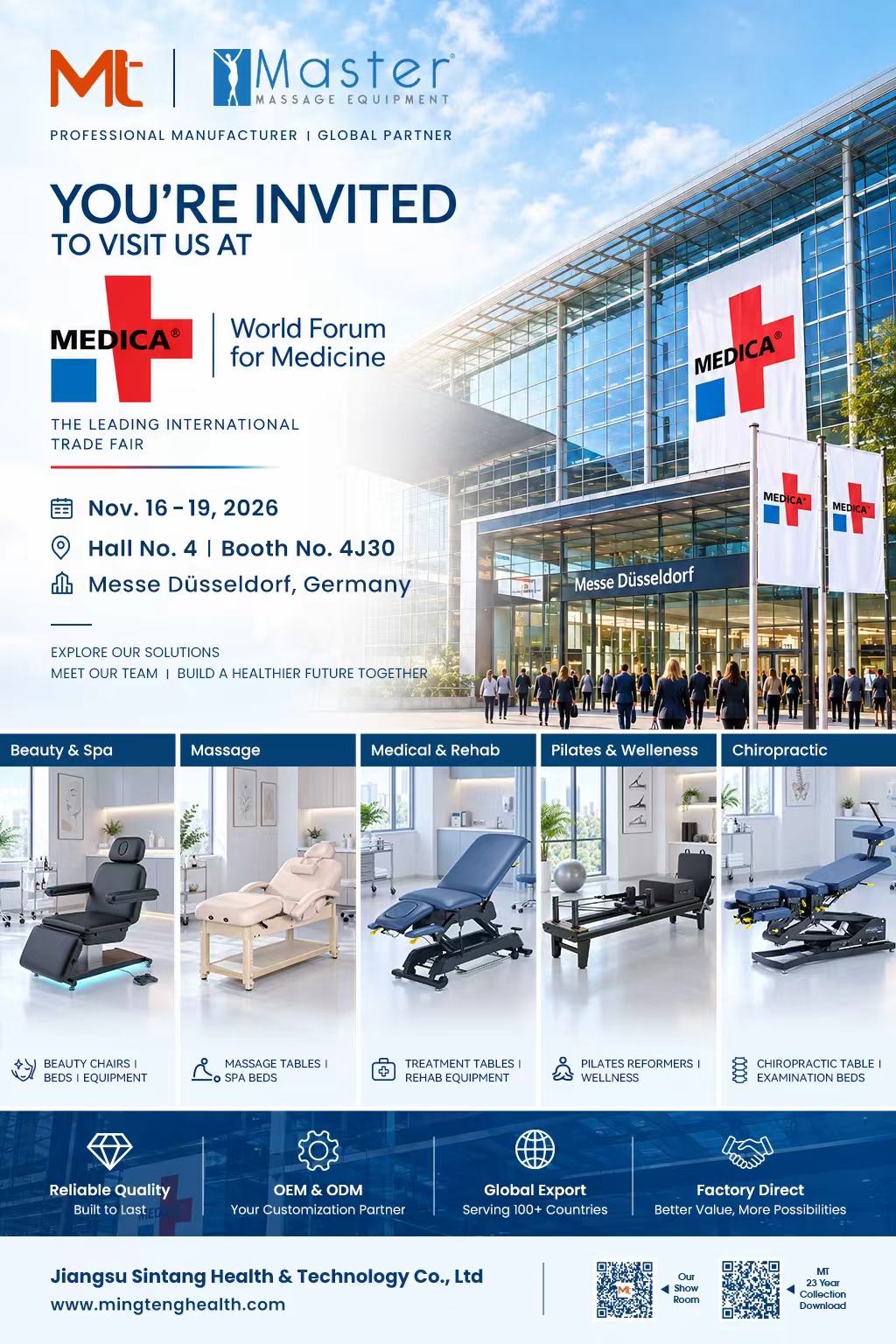 Invitation | Meet Mt at MEDICA 2026 Germany